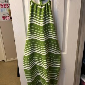 Two sleeveless dresses